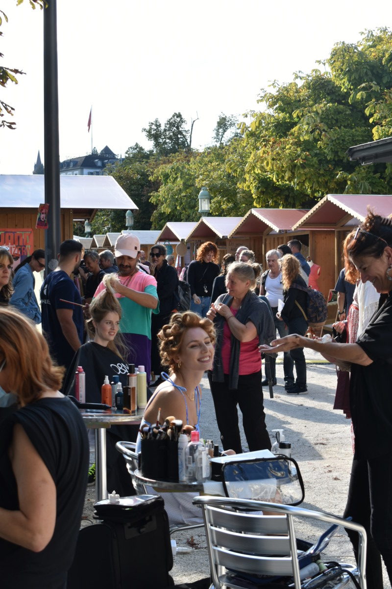 Gwand 2022 Lucerne Festival · Hair + Makeup Openair · Photo: Cornelia Wilhelm